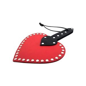 Rouge Leather Heart Paddle